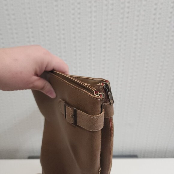 Target Mossimo Light Brown Heels Boots Women's Size 9.5 NEW - Picture 5 of 13